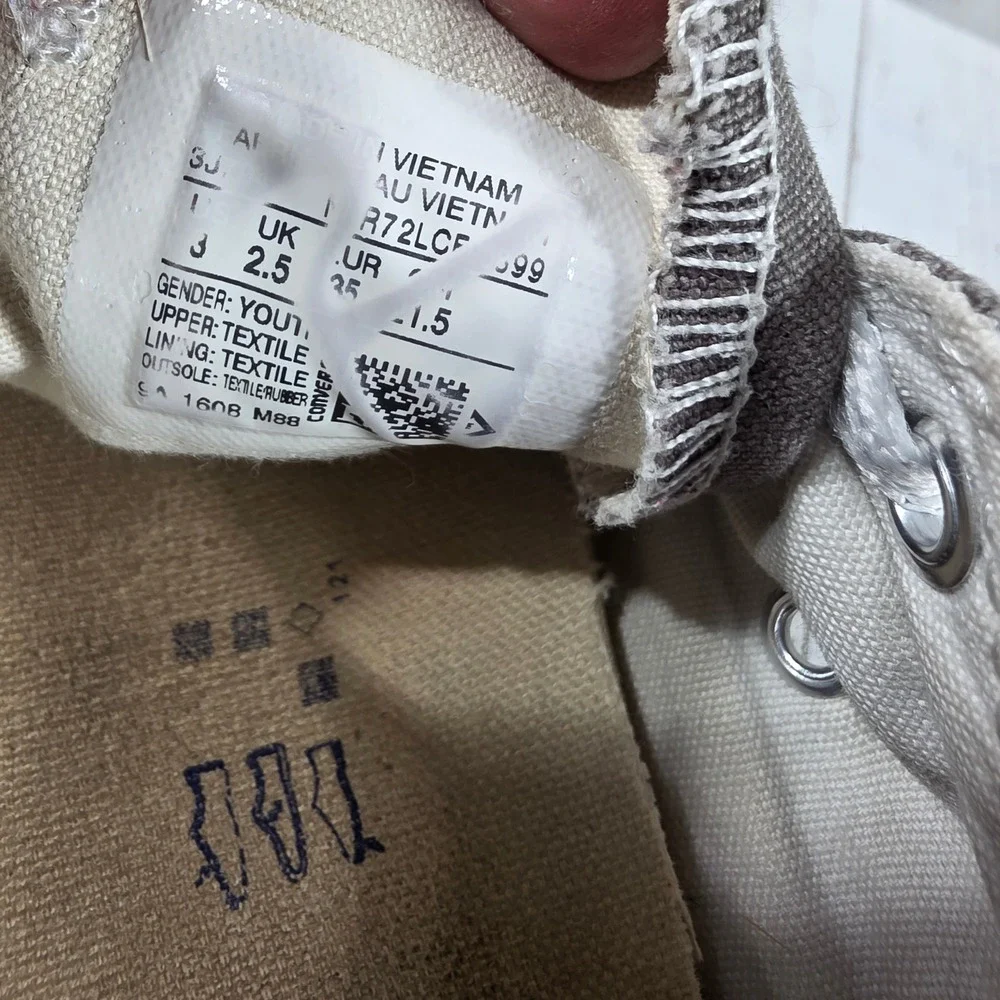 Converse Chuck Taylor All Star Low Top Charcoal Grey Canvas Sneakers 3J235 - Picture 6 of 8